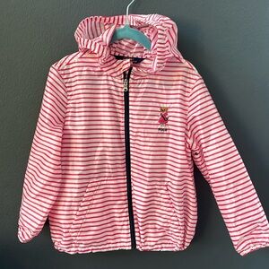 Polo Ralph Lauren girls 4T hooded jacket.